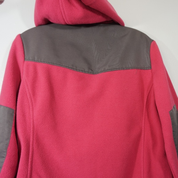 Free Country Pink and Gray Hooded Jacket Medium - Picture 6 of 8